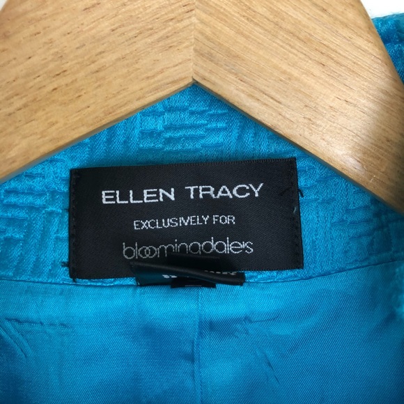 VINTAGE Ellen Tracy x Bloomingdales Coat Jacket 8 - Picture 4 of 16